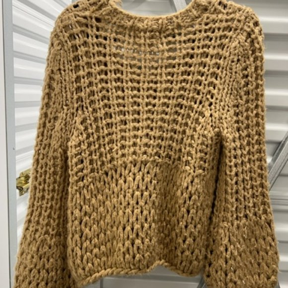 Anthropologie Chunky Knit Wool Sweater - Picture 2 of 2
